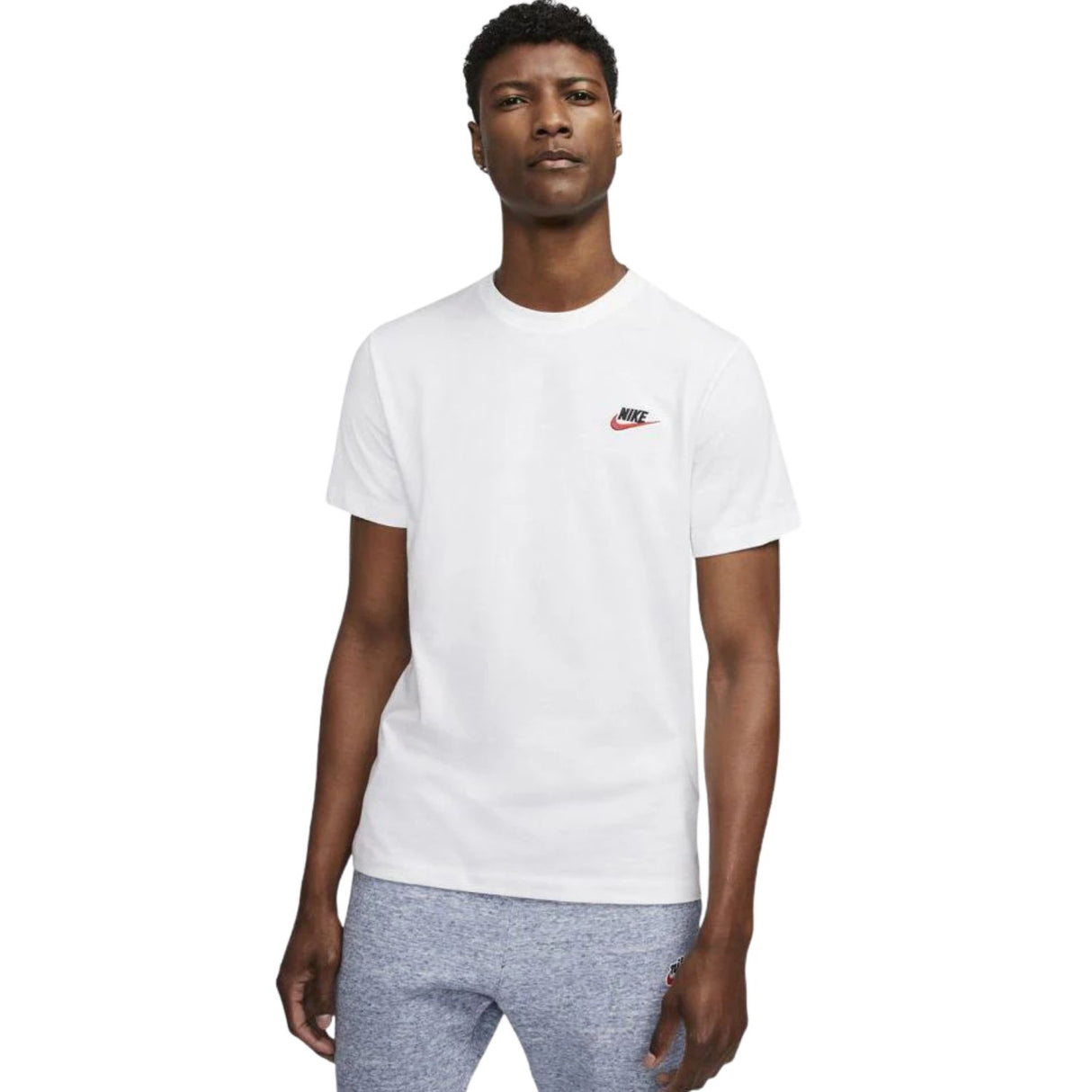 T-SHIRT NIKE AR4997-100 SPORTSWEAR CLUB COTONE