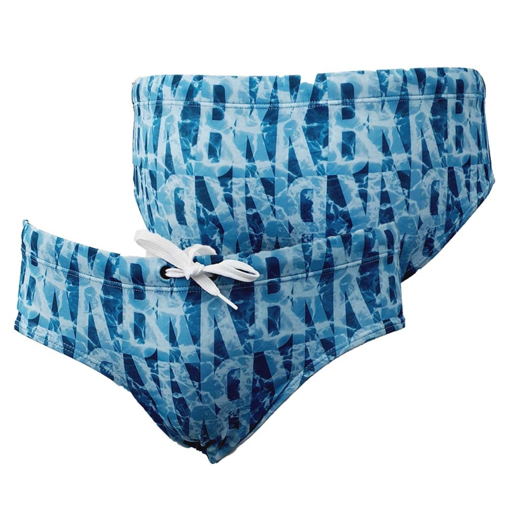 BIKKEMBERGS MEN'S SWIMSUIT VBKB05085 BEACH BRIEF