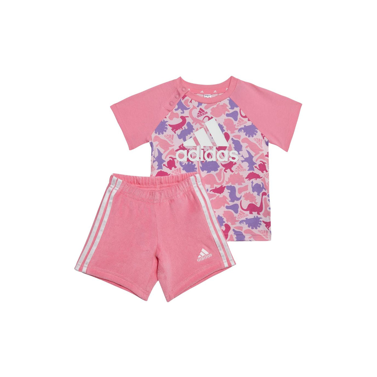 COMPLETO BAMBINE ADIDAS HR5876 T-SHIRT E PANTALONCINO