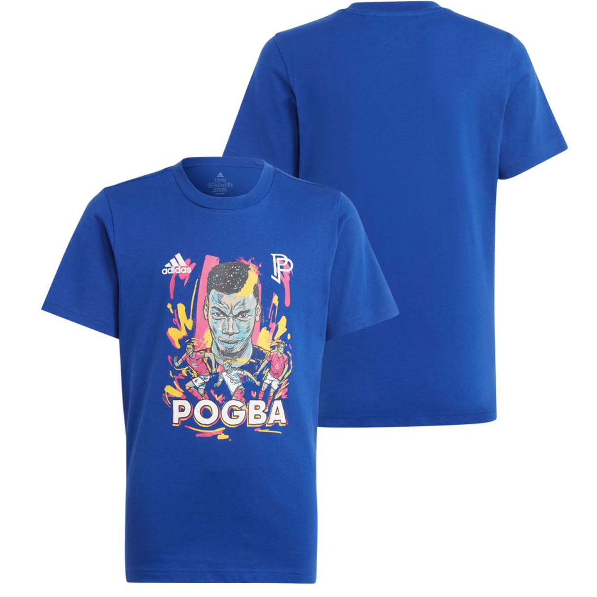 T-SHIRT RAGAZZI ADIDAS HY8703 POGBA GRAFHIC COTONE