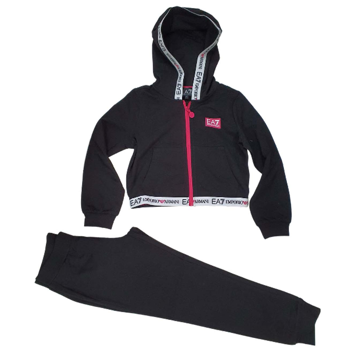 TUTA BAMBINA ARMANI EA7 3LFV55FJ31Z COTONE