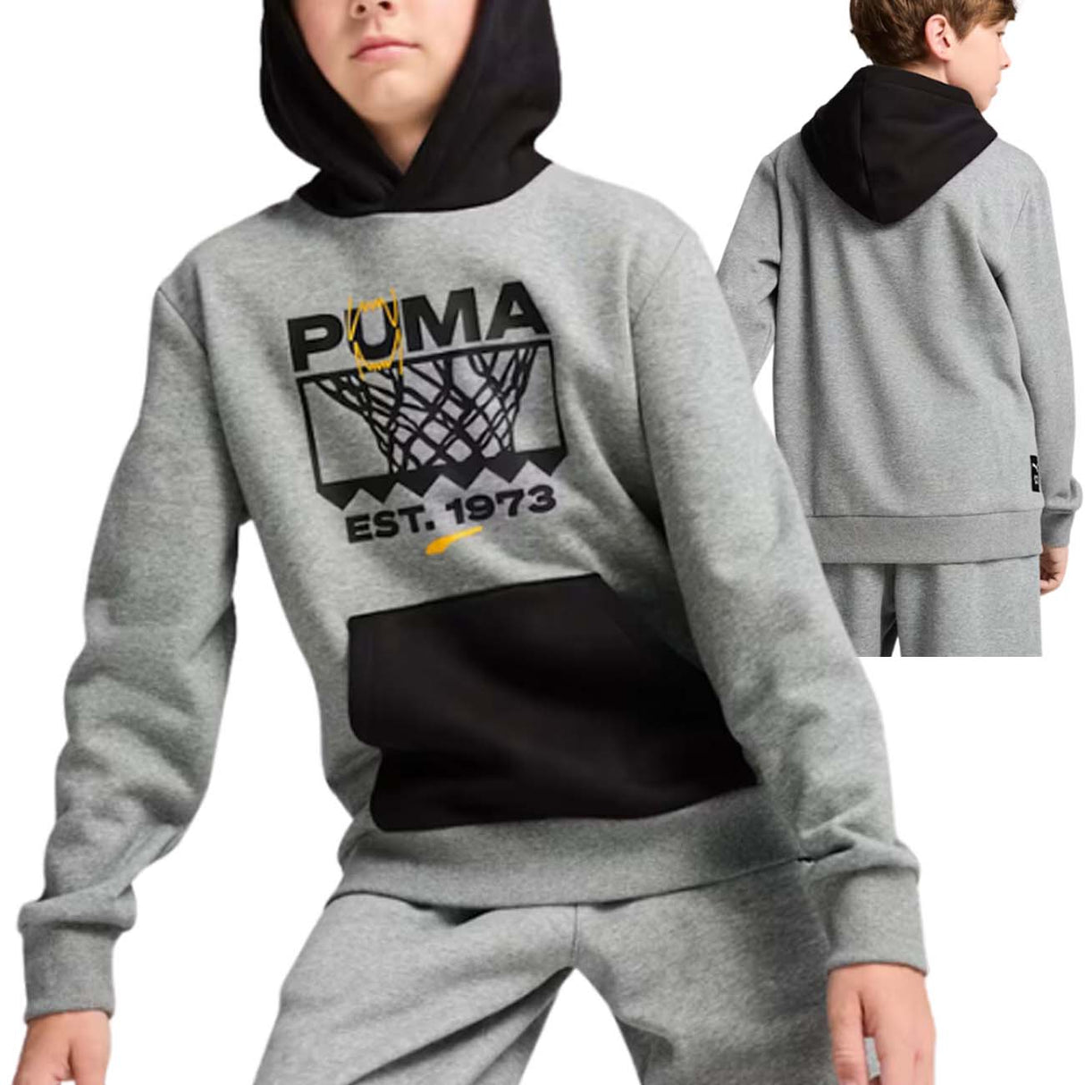 FELPA RAGAZZI PUMA 628024 03 WINNING COTONE FELPATO