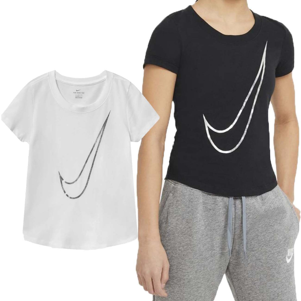 T-SHIRT RAGAZZI NIKE DC7057 SPORTSWEAR COTONE