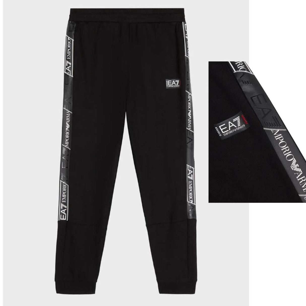 PANTALON EN COTON POUR GARÇONS ARMANI EA7 3RBP56 BJ05Z