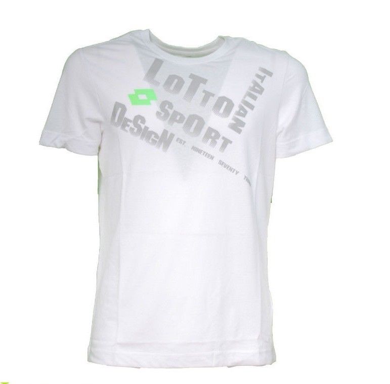 Lotto Men's T-Shirt Sport Gym Leisure Short Sleeve