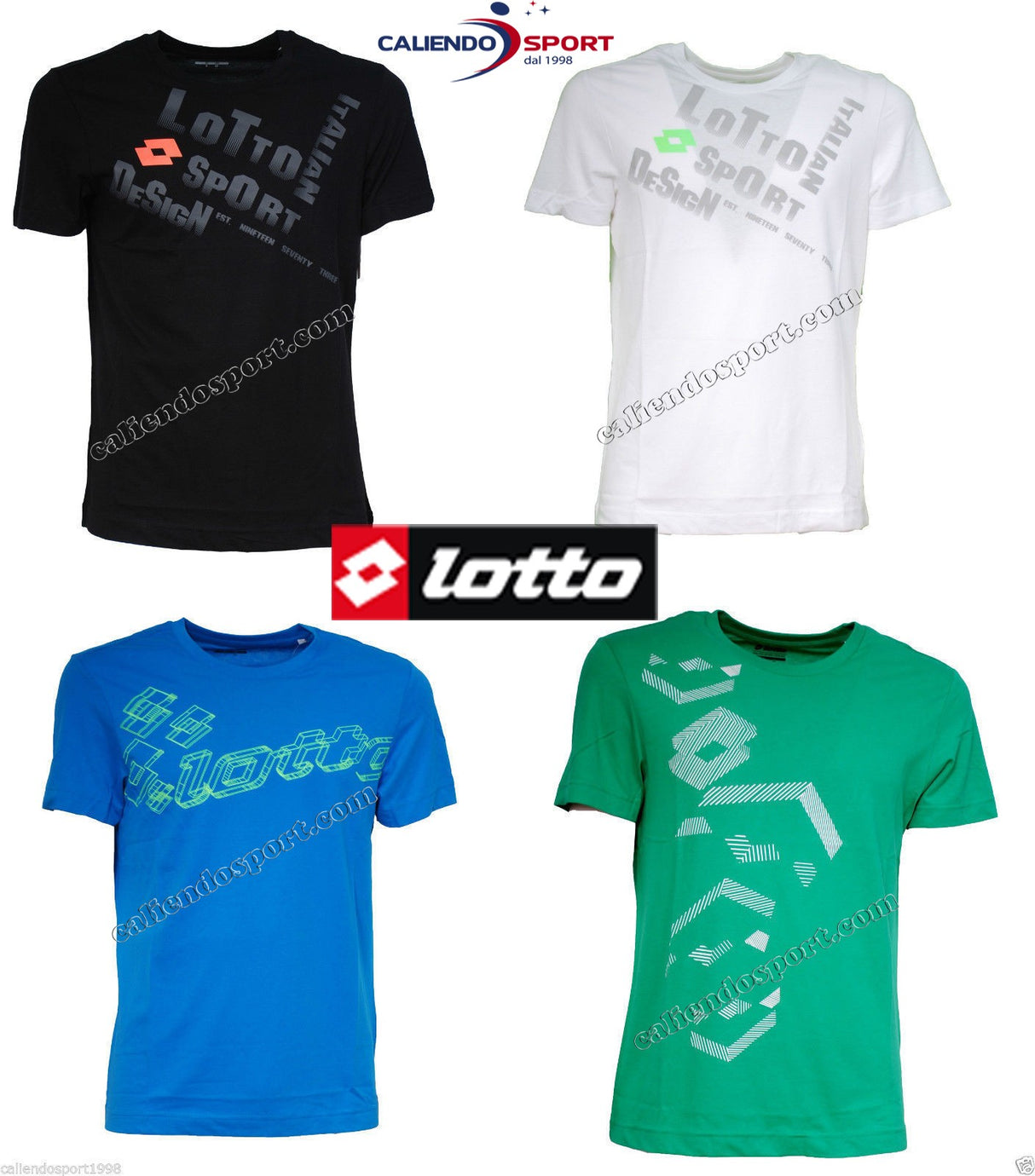 Lotto Men's T-Shirt Sport Gym Leisure Short Sleeve