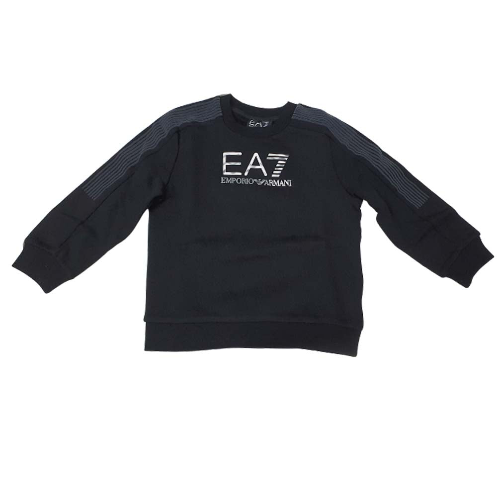 SWEAT-SHIRT EN COTON POLAIRE POUR GARÇONS ARMANI EA7 6LBM60 BJEXZ
