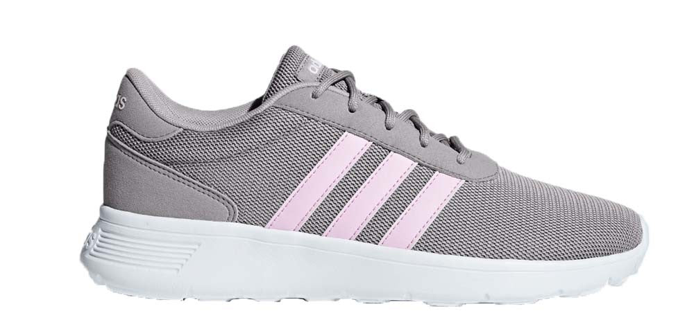 CHAUSSURES ADIDAS FEMME F34686 F34685 LITE RACER BLEU GRIS SPORT GYM