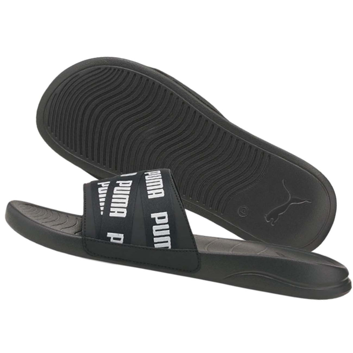 PUMA SLIDE 384200 01 POPCAT 20 SIGNATURE BLACK