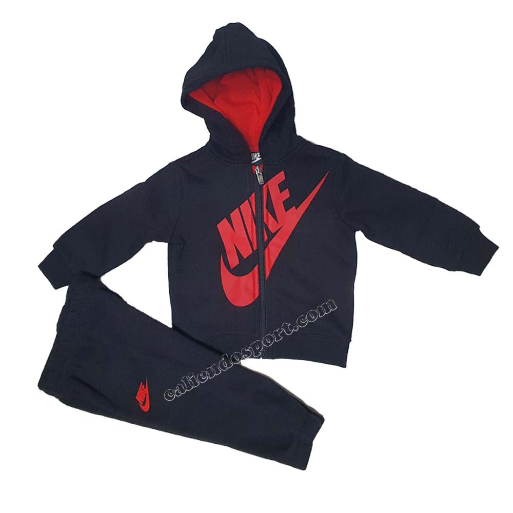 NIKE 66E412 COTTON FLEECE INFANT BOYS TRACKSUIT
