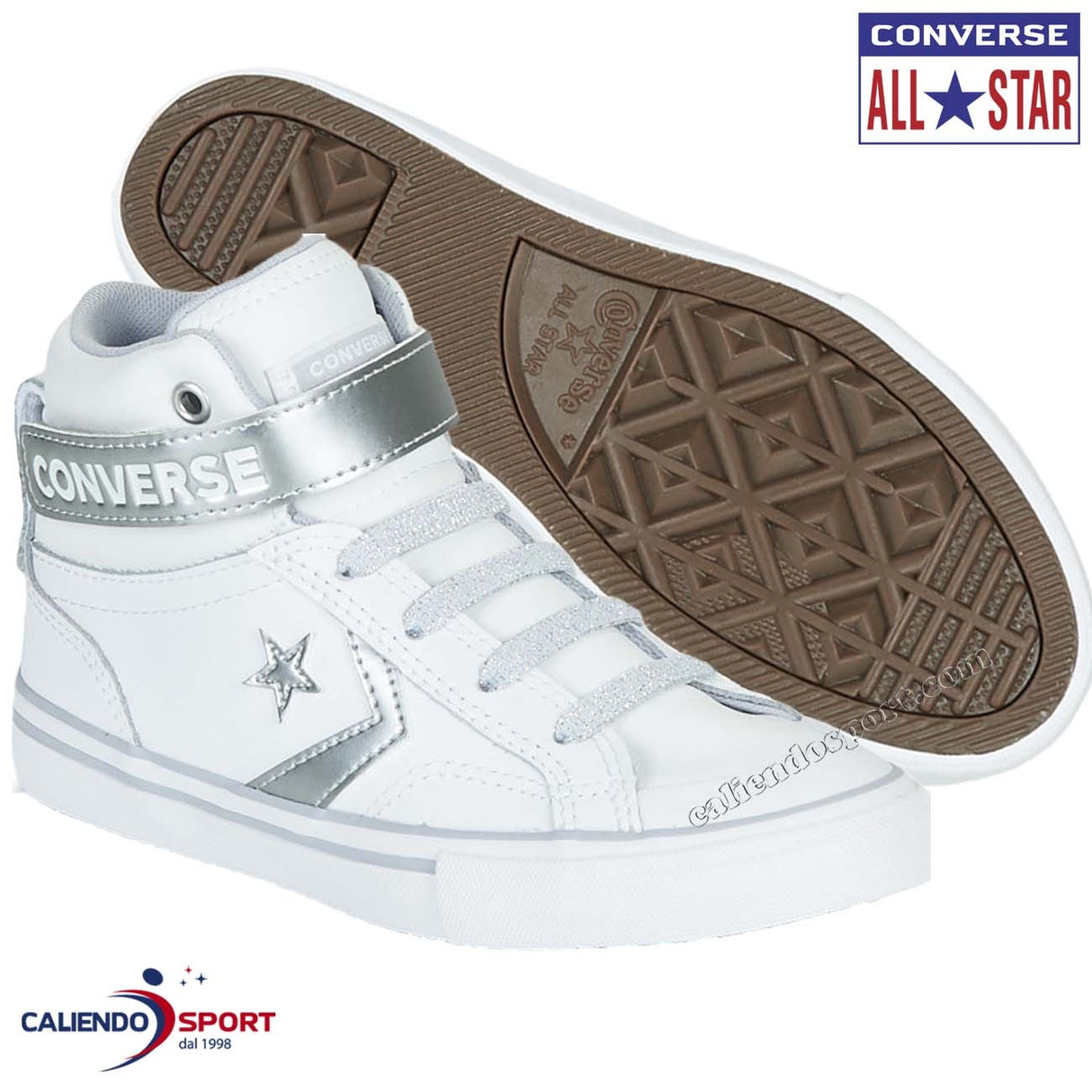 CONVERSE 670421C PRO BLAZE STRAP WHITE SHOES