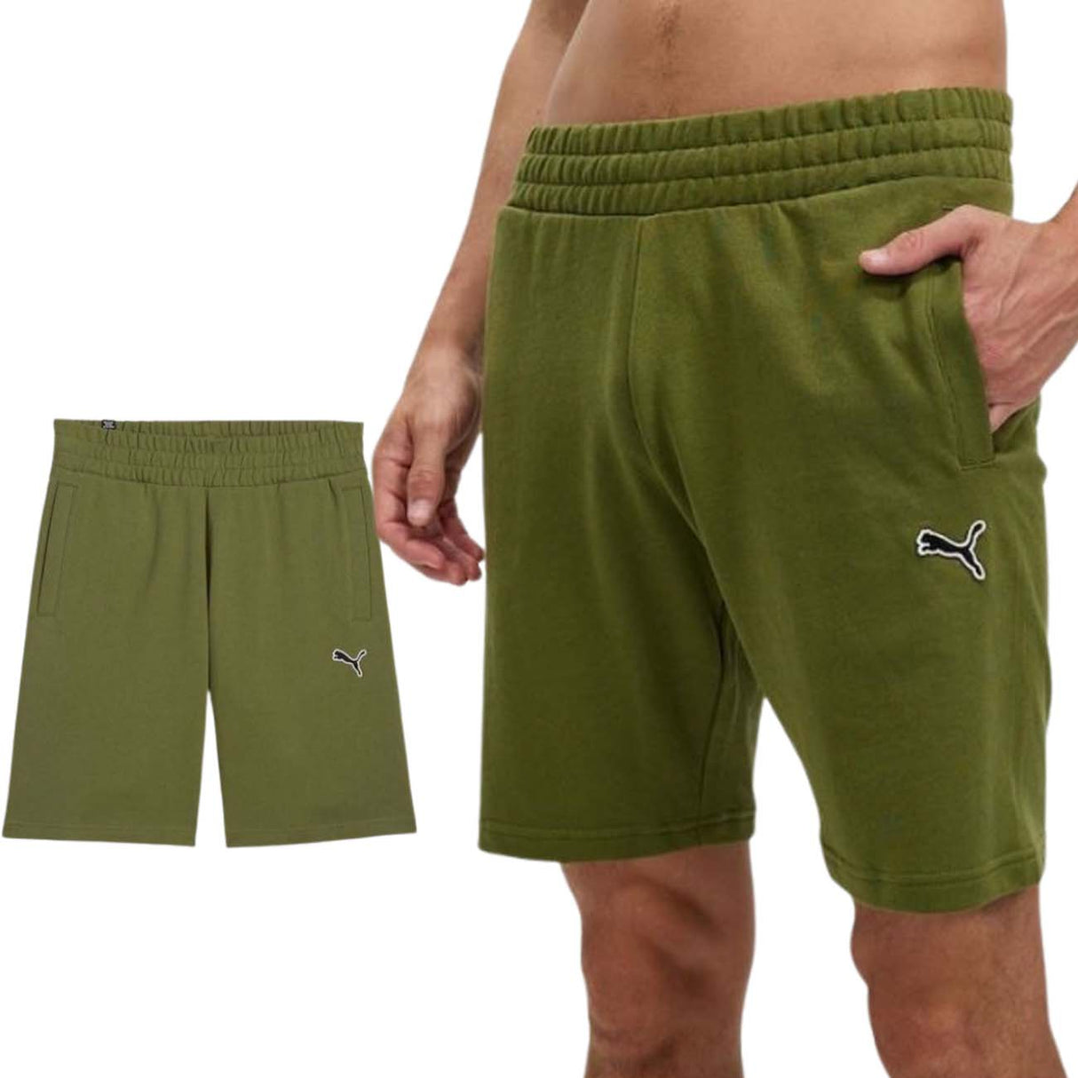PANTALONCINO PUMA 678827 33 BETTER ESSENTIALS VERDE