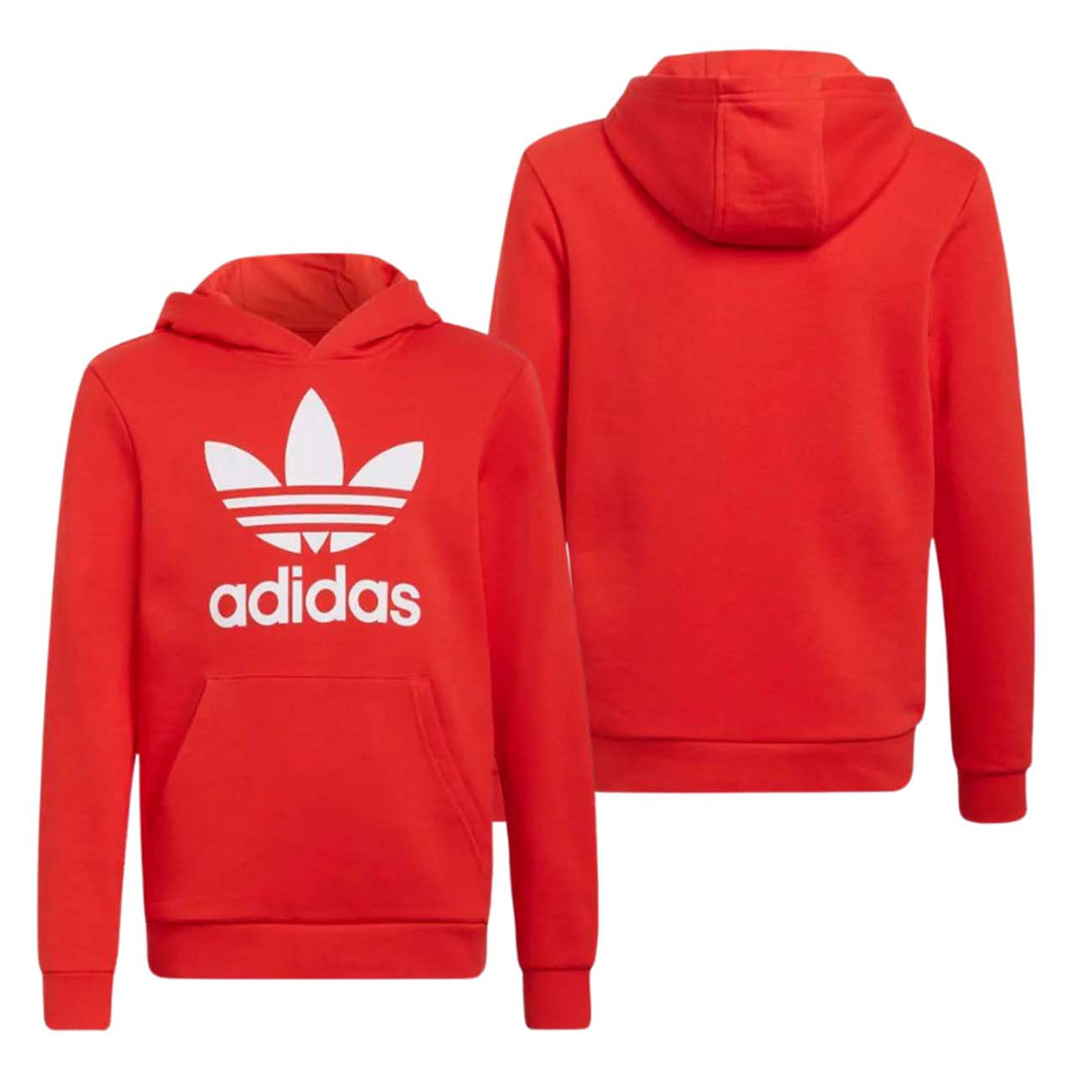 FELPA ADIDAS RAGAZZI HD2020 HOODIE TREFOIL COTONE GARZATO