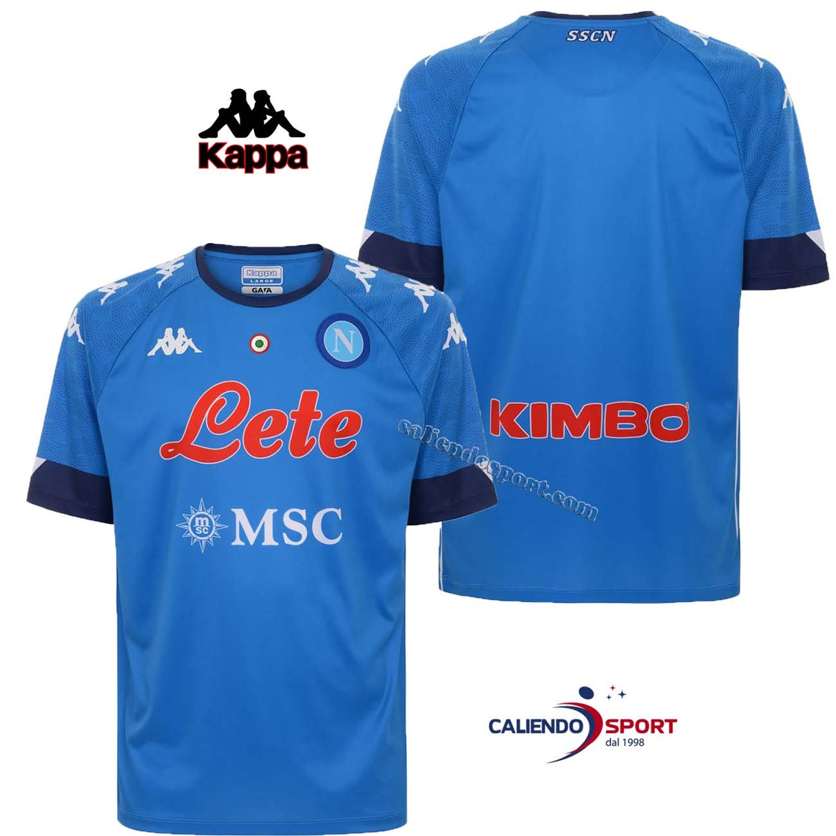 MAILLOT RÉPLIQUE NAPLES 31129KW KAPPA KOMBAT EXTRA