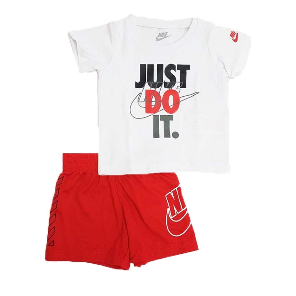 NIKE 66G315 M19 U10 WHITE BLUE CHILDREN'S COMPLETE -