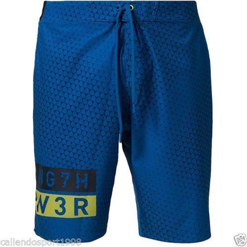 SHORTS Men REEBOK Fitness SPORT GYM CASUAL RUNNING BLUE