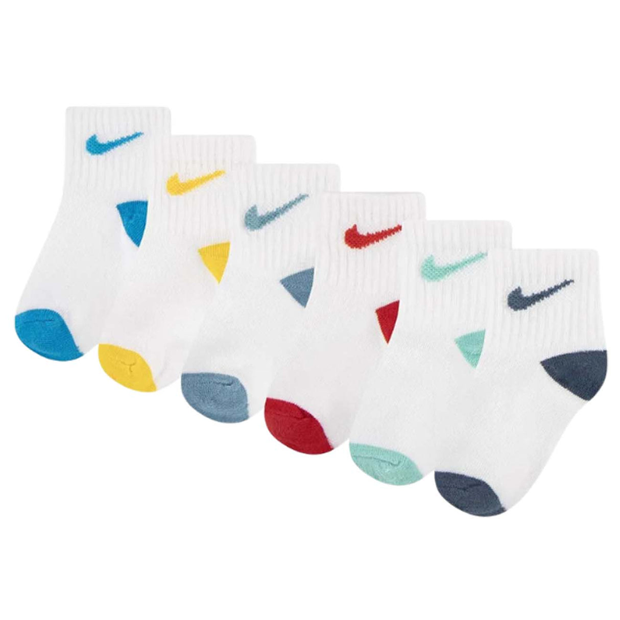 CALZINI BAMBINI NIKE NN0299 U3H MULTICOLOR 6 PAIA
