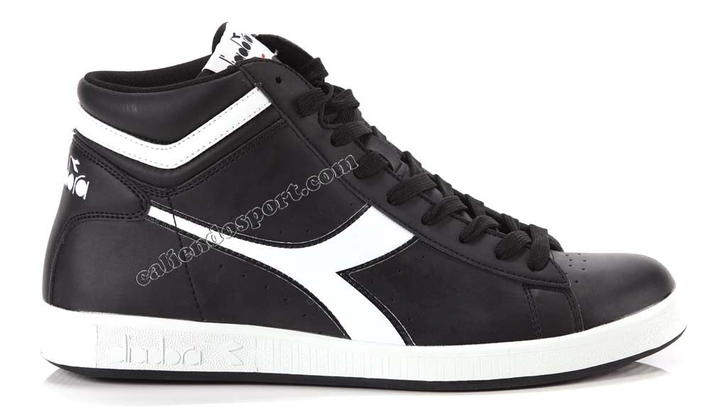 CHAUSSURES DE SPORT À COL MONTANT DIADORA GAME P HIGH 160277 NOIR BLANC HOMME FEMME
