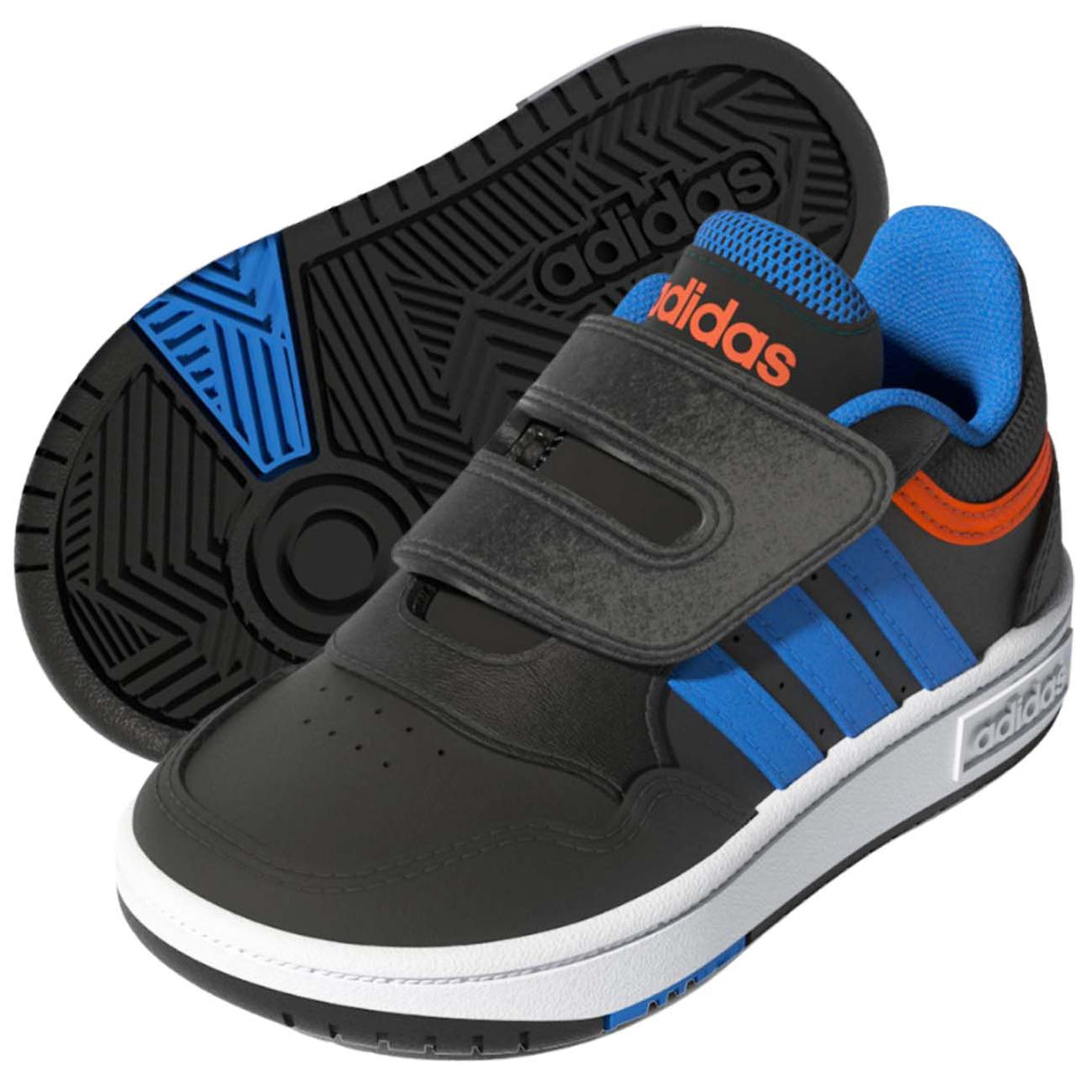 ADIDAS GZ1941 HOOPS KIDS SHOES STRAPPING