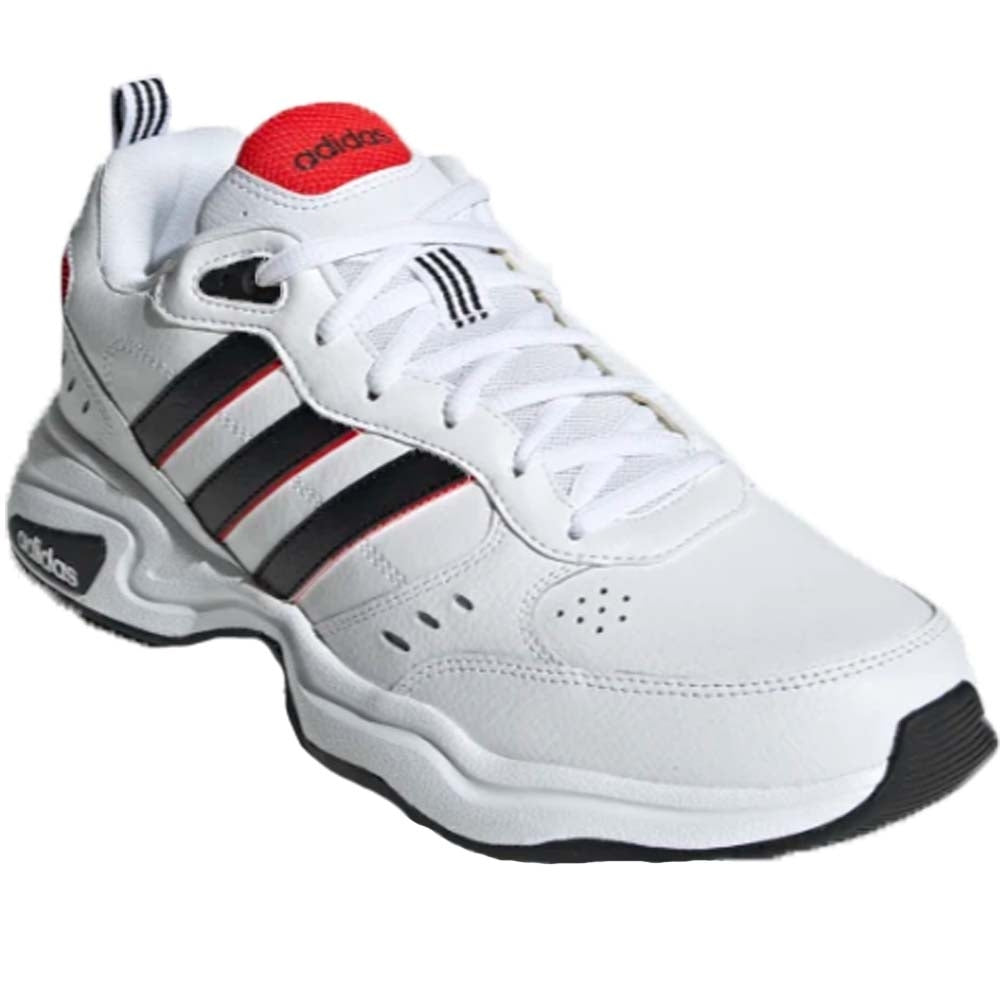 ADIDAS EG2655 EG2656 STRUTTER BLACK WHITE COMFORT SHOE