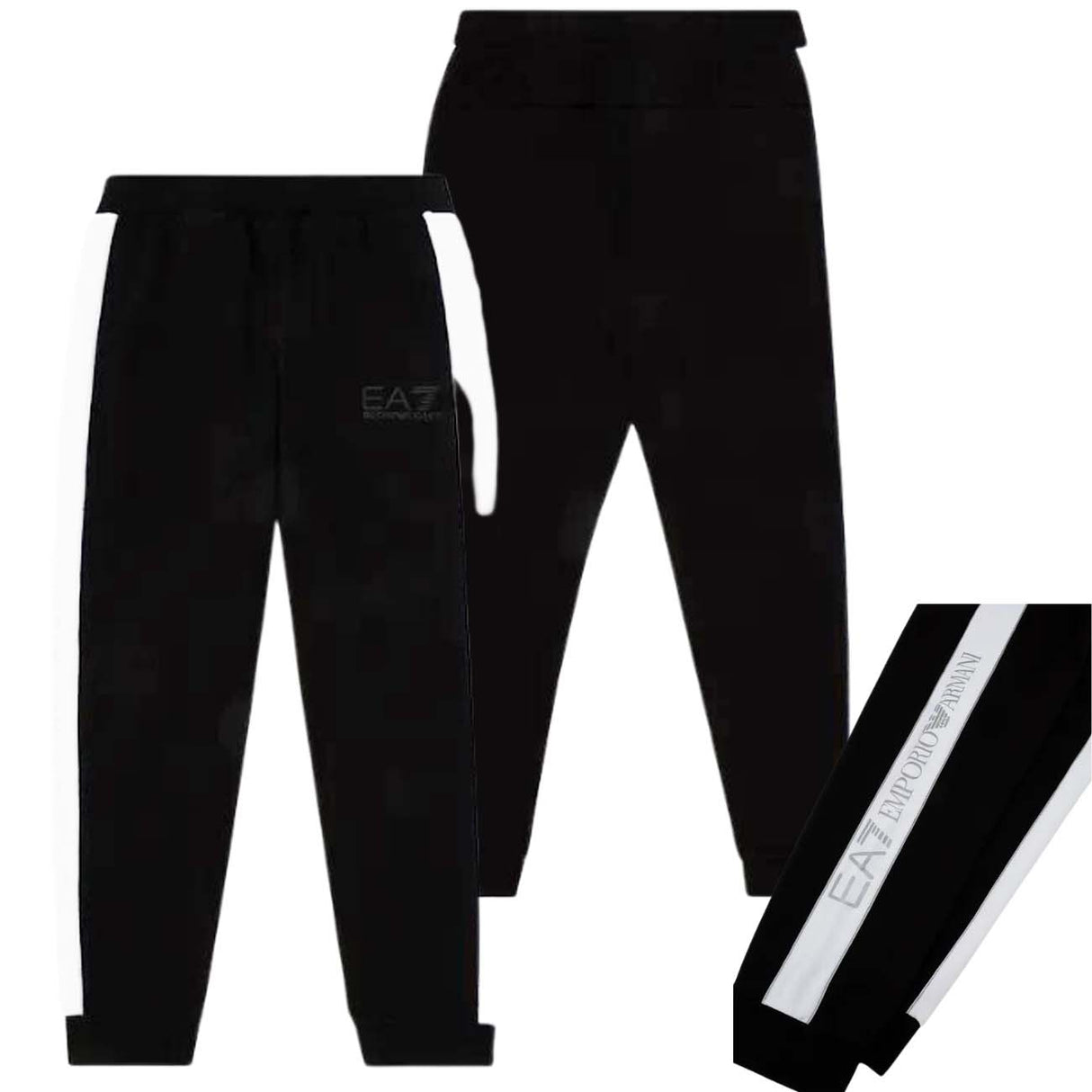 PANTALONE ARMANI EA7 RAGAZZI I23 6RBP61 BJEXZ COTONE FELPATO