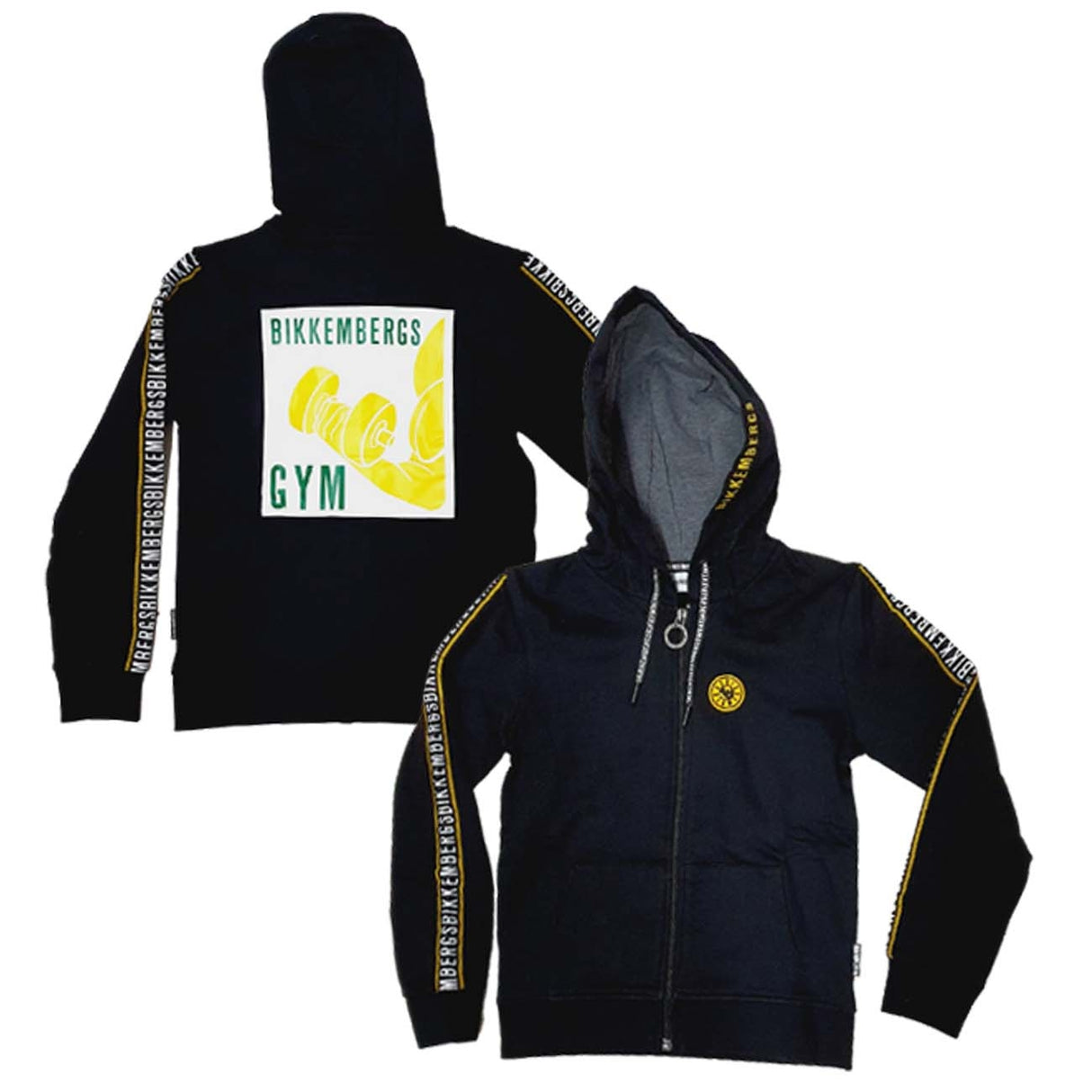 FELPA RAGAZZI BIKKEMBERGS BK0419 COTONE FELPATO