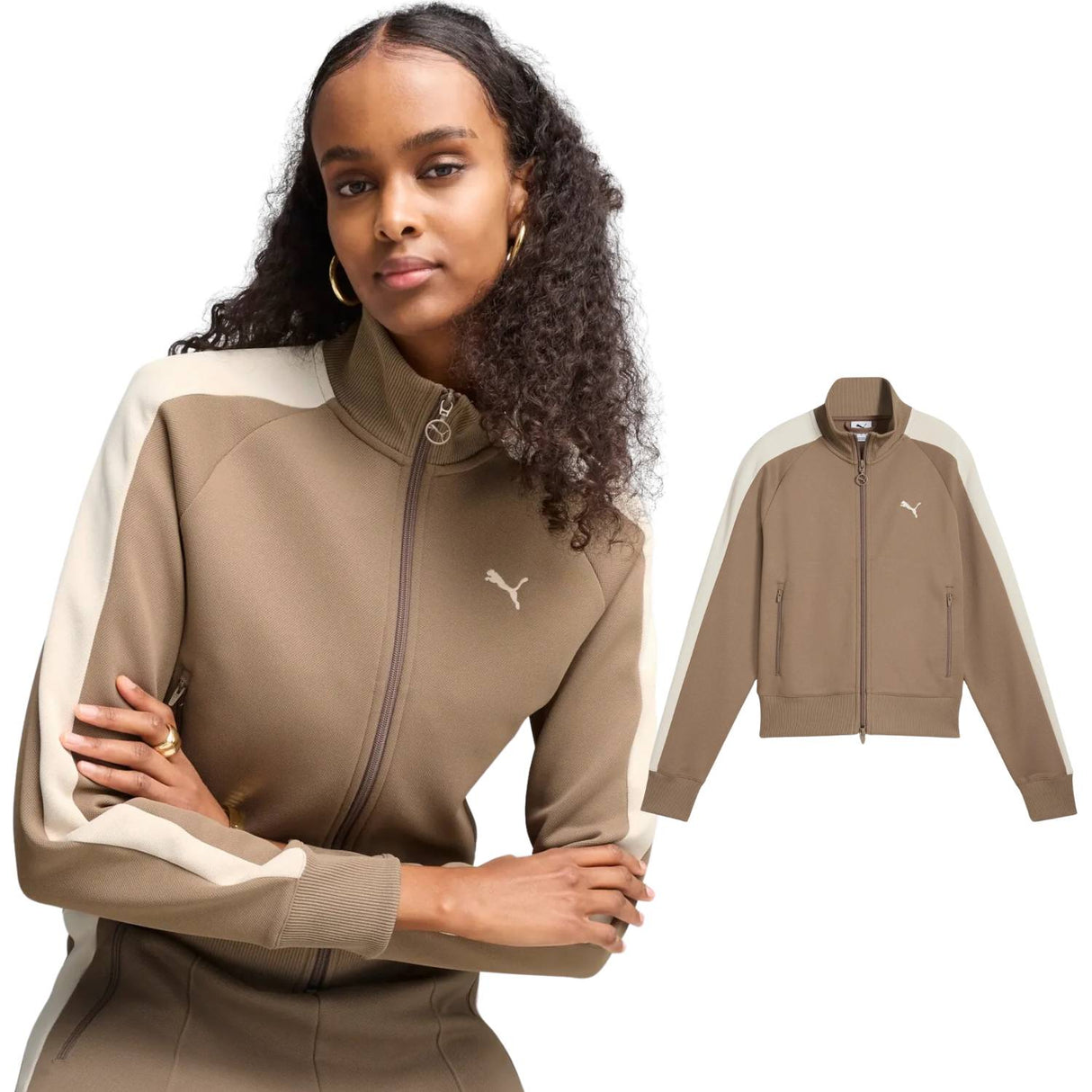 GIACCA DONNA PUMA 629796 93 T7 ALWAYS ON BEIGE