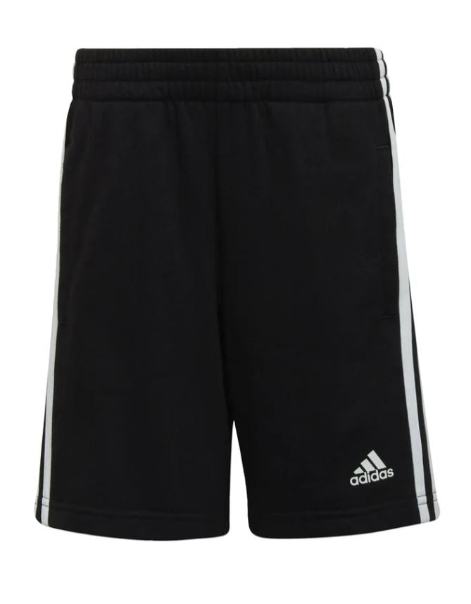 PANTALONCINO RAGAZZI ADIDAS H65791 ESSENTIALS COTONE GARZATO