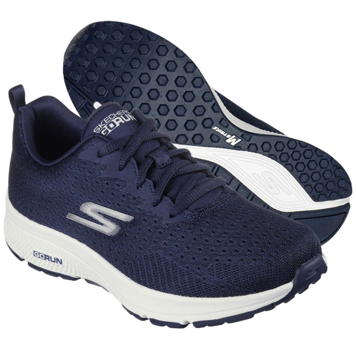 SCARPA DONNA SKECHERS 128286 NVW GO RUN CONSISTENT BLU