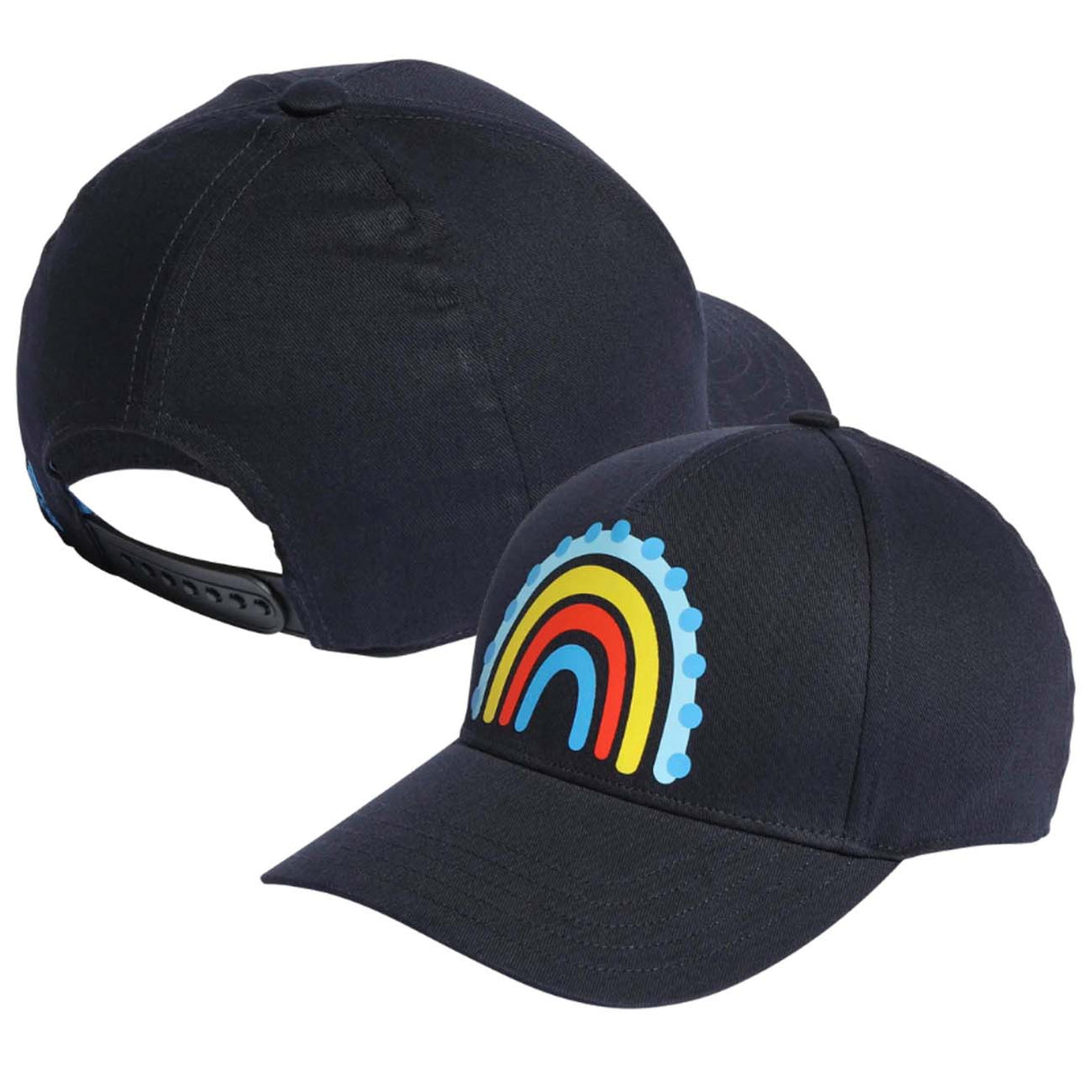 CAPPELLO ADIDAS HN5733 RAINBOW BLU COTONE
