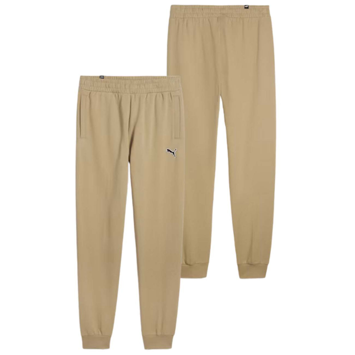 PANTALONE PUMA 675980 83 ESSENTIALS COTONE GARZATO BEIGE