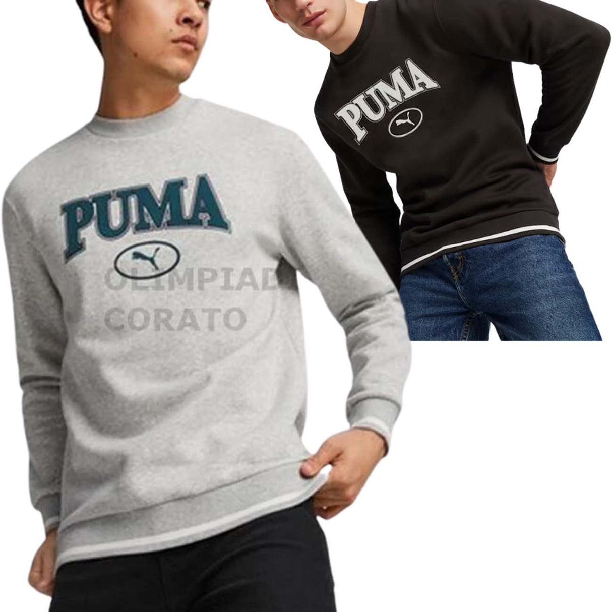 SWEAT-SHIRT EN COTON SQUAD PUMA 676016