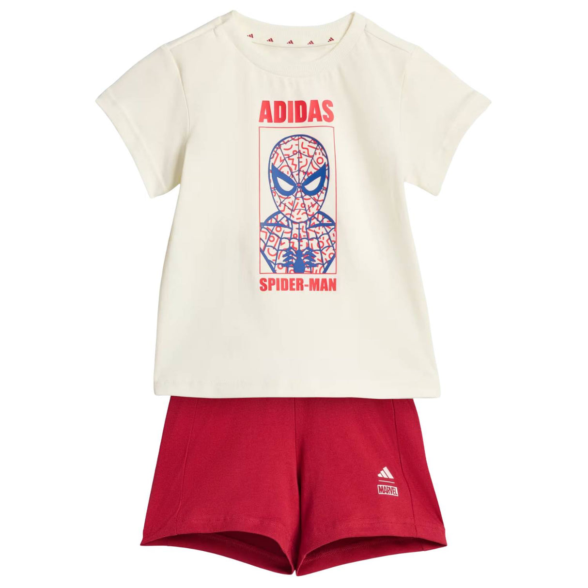 COMPLETO BAMBINI ADIDAS JZ3550 MARVEL SOIDER MAN COTONE