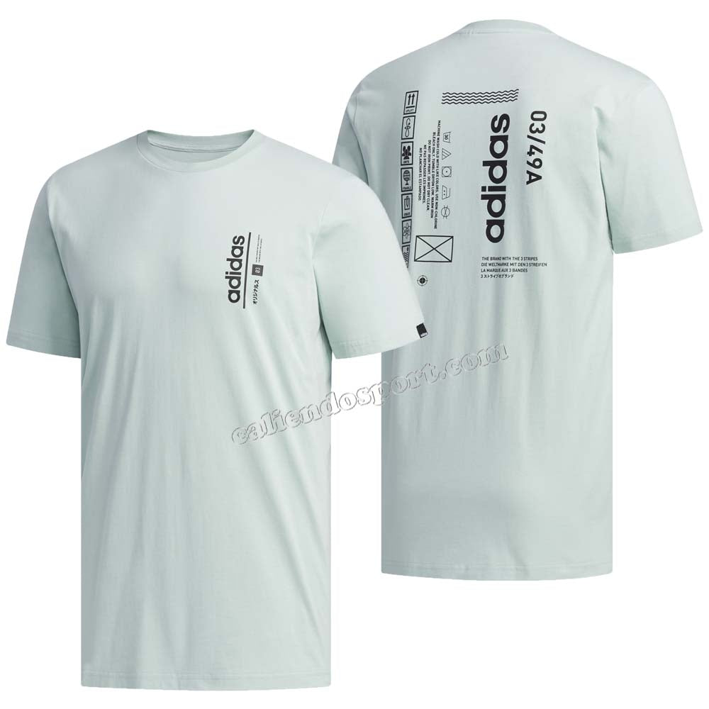 T-SHIRT COL ROND EN COTON ADIDAS FM6085 FM6084 FM6086