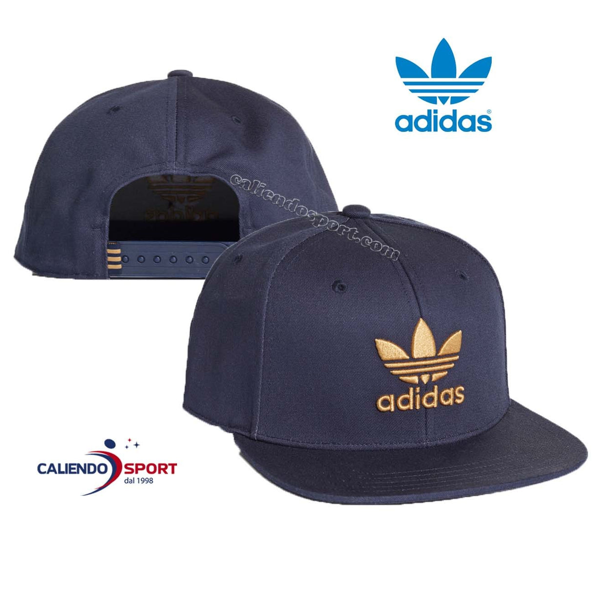 CAPPELLO ADIDAS ORIGINALS DV0177 BLU CLASSIC TREFOIL