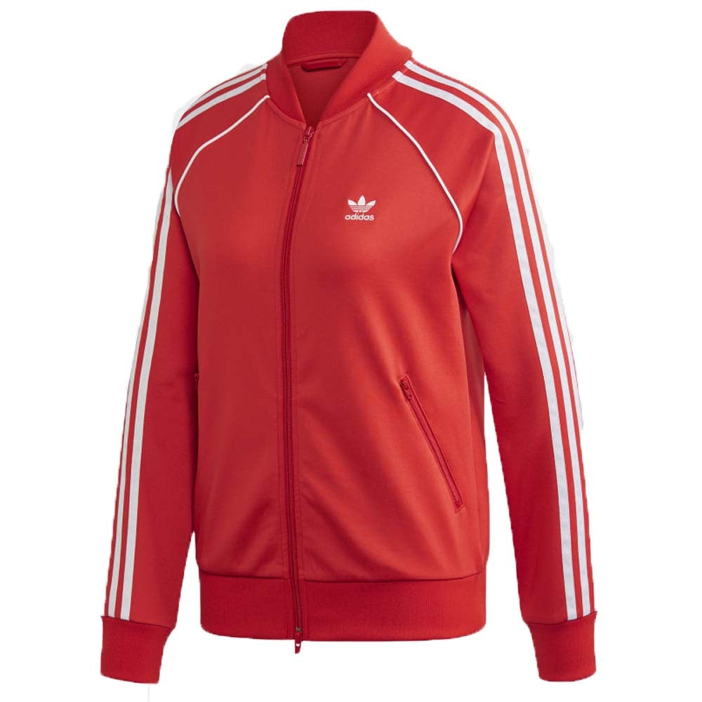 VESTE ADIDAS FEMME FM3288 FM3313 VESTE DE SURVÊTEMENT SST NOIR ROUGE