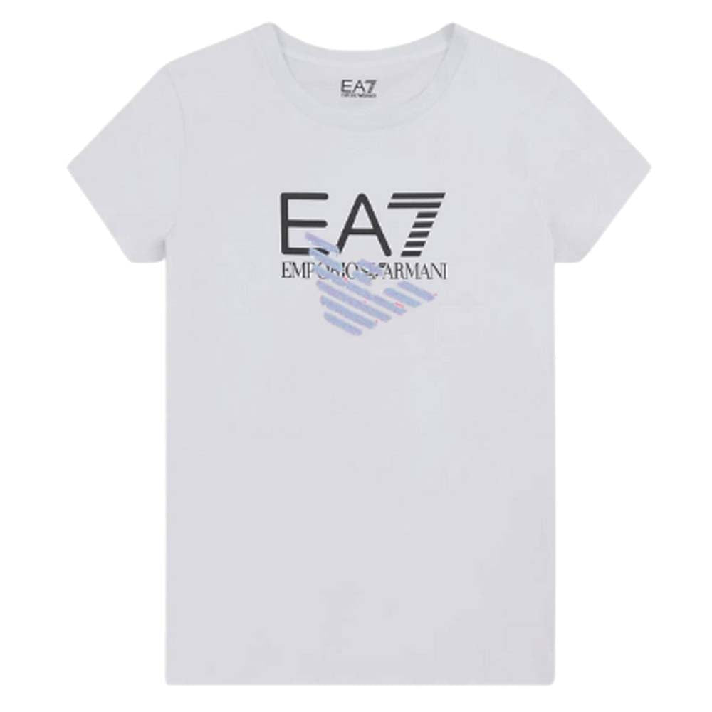 GIRLS T-SHIRT ARMANI EA7 6LFT07 FJDLZ COTTON
