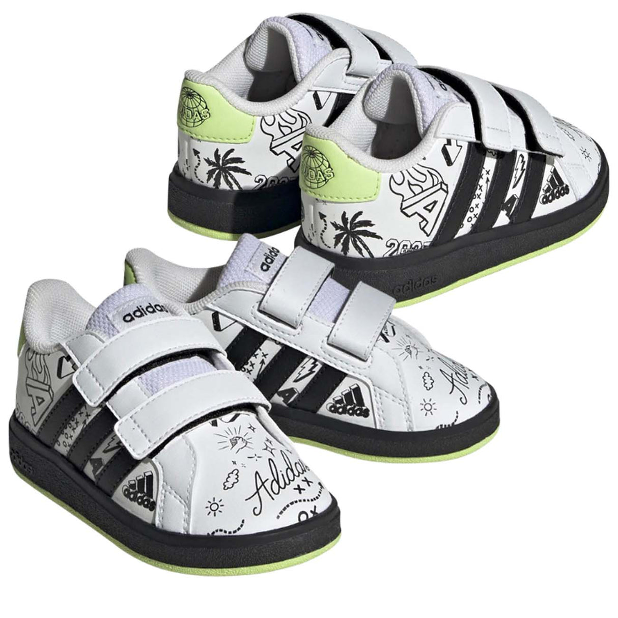 CHAUSSURES ADIDAS IG4848 GRAND COURT CARTOON POUR ENFANTS