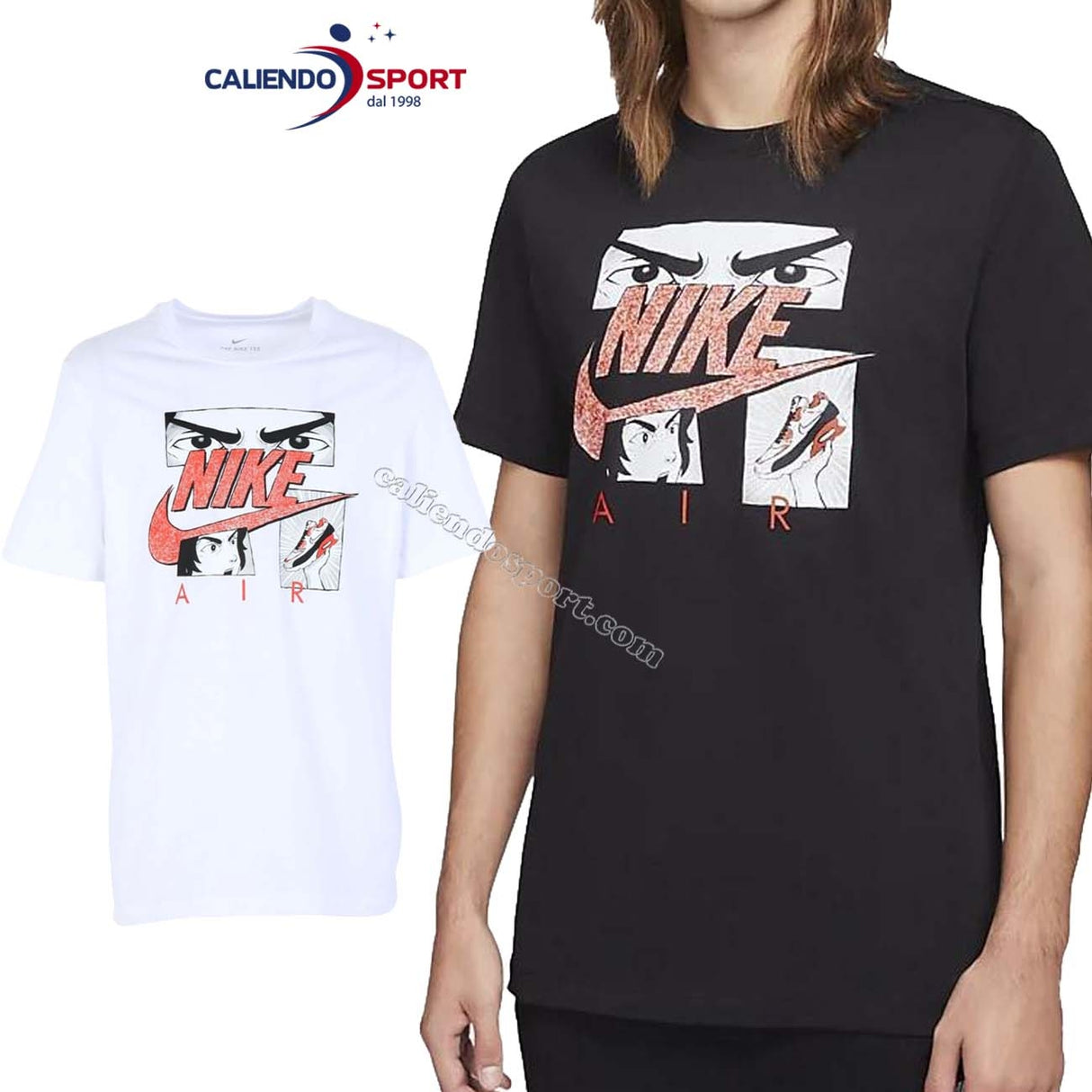 NIKE DB6151 AIR MAX MANGA COTTON T-SHIRT