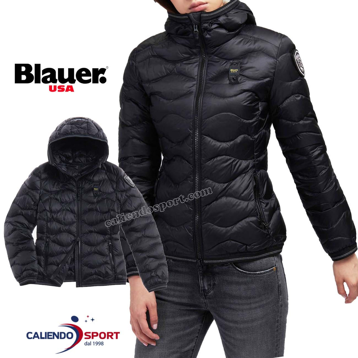 BLAUER JACKET 03569 999 DOUDOUNE MELISSA WAVE NOIRE