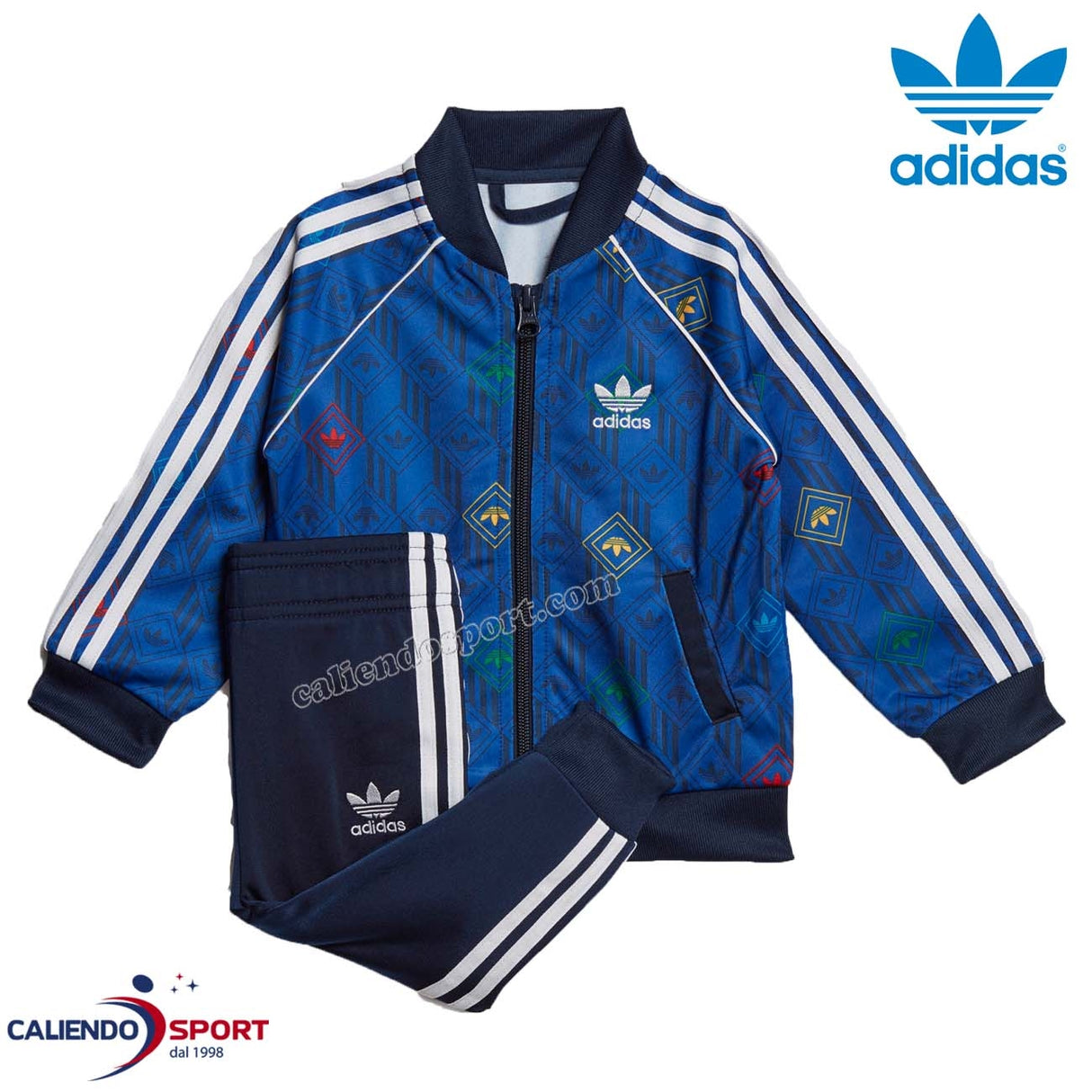 VESTE ADIDAS GARÇON GD2872 BLEU ACÉTATE SST