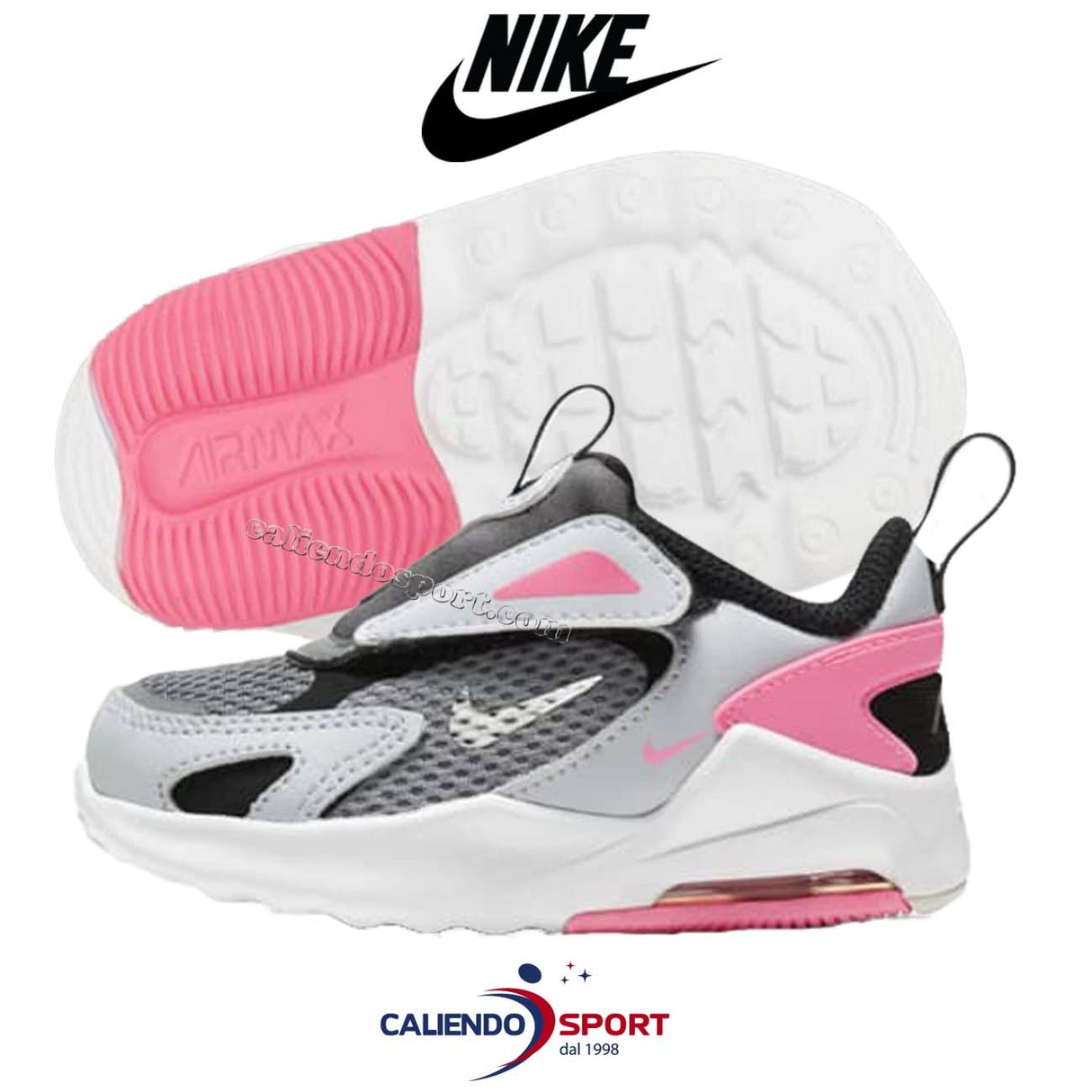 SCARPA NIKE BAMBINI CW1629 003 AIR MAX BOLT