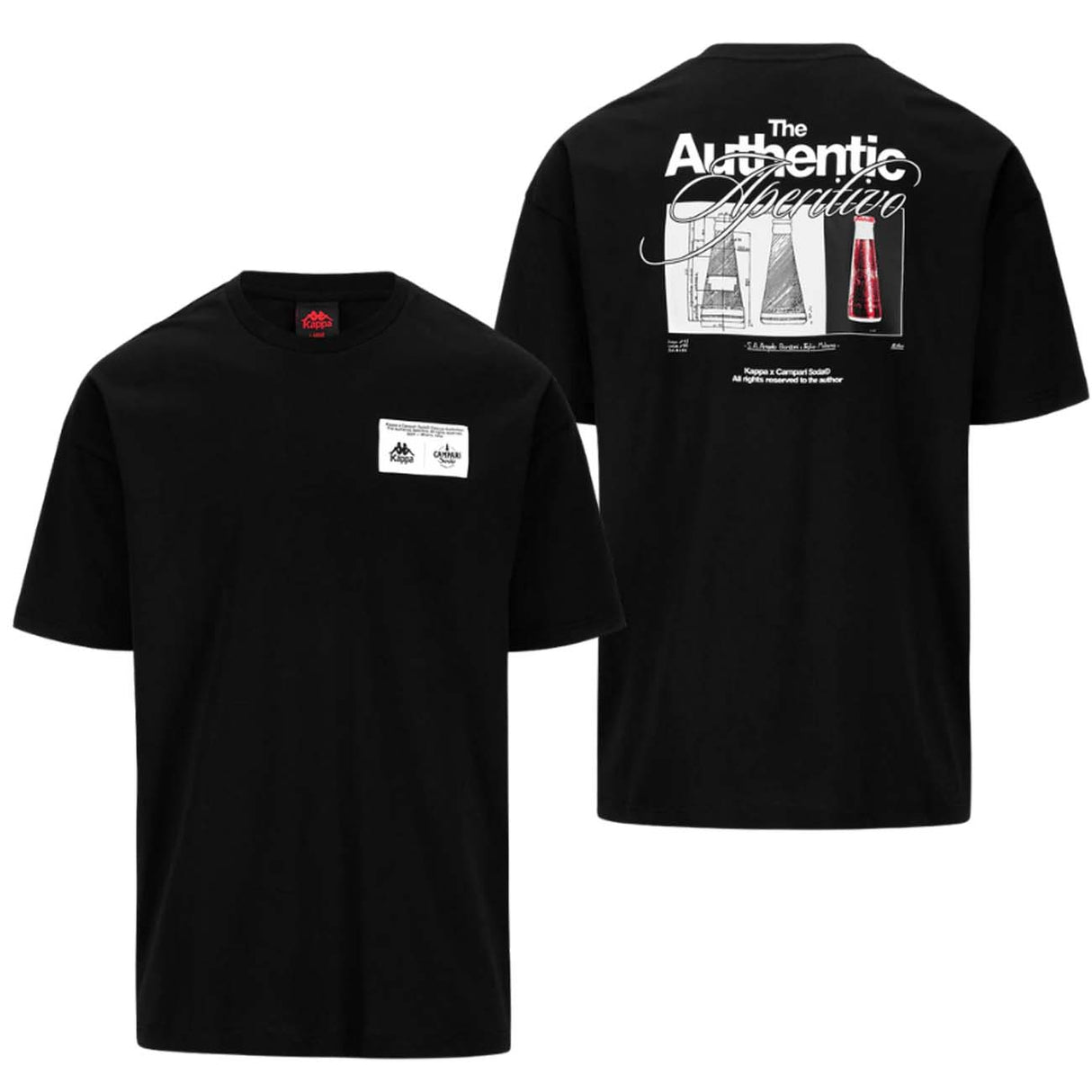 T-SHIRT KAPPA CAMPARI 351R35 WCPS 005 AUTHENTIC PETE