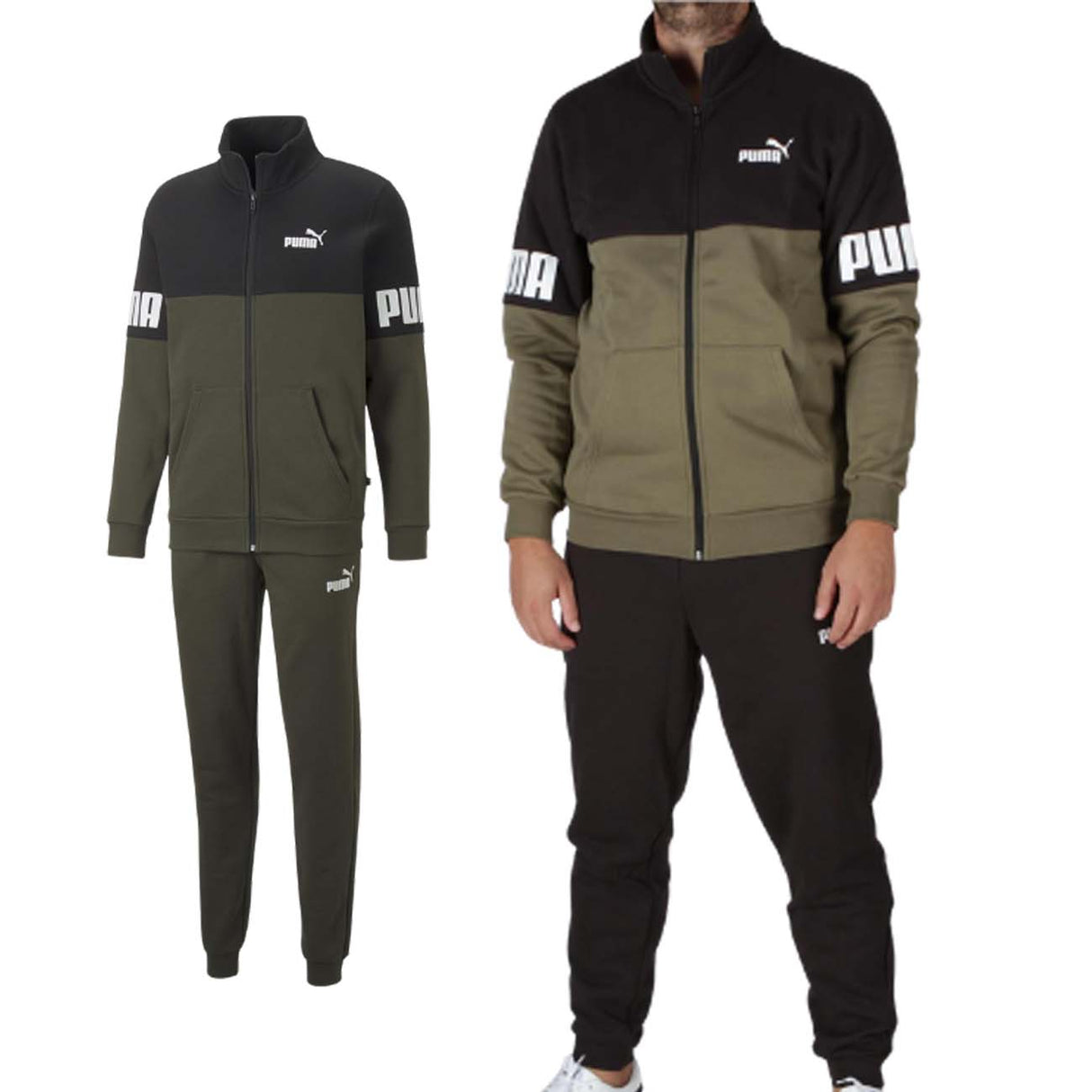 TUTA PUMA 670038 73 POWER COTONE FELPATO