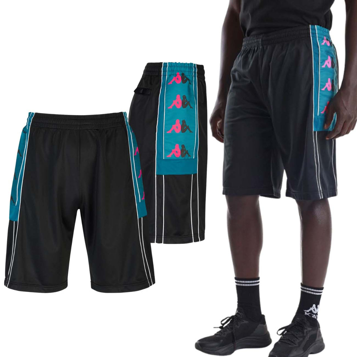 SHORT KAPPA 32158ZW 222 BANDE 10 ARWELLO