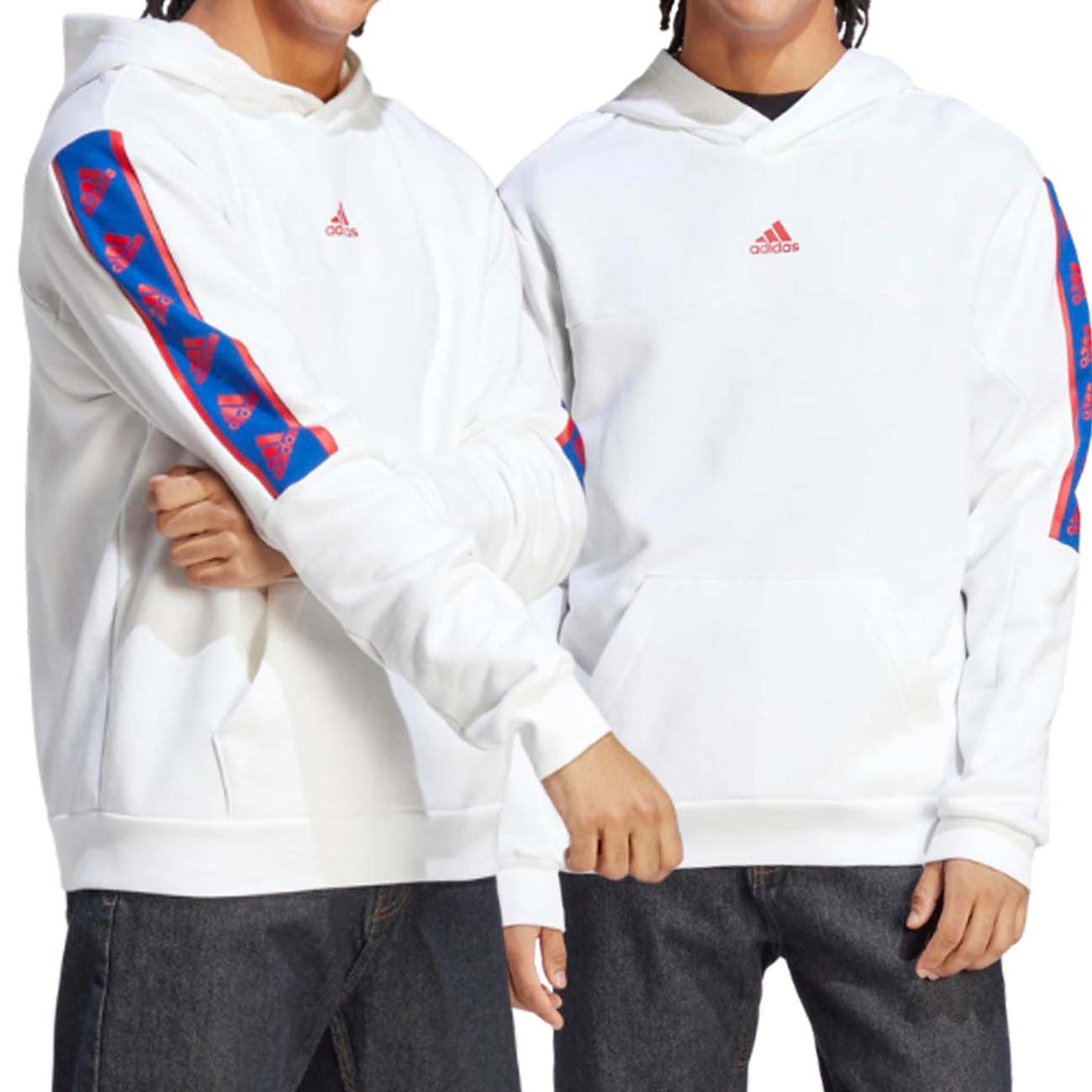 SWEAT-SHIRT EN COTON BROSSÉ ADIDAS IC6789 BRANDLOVE