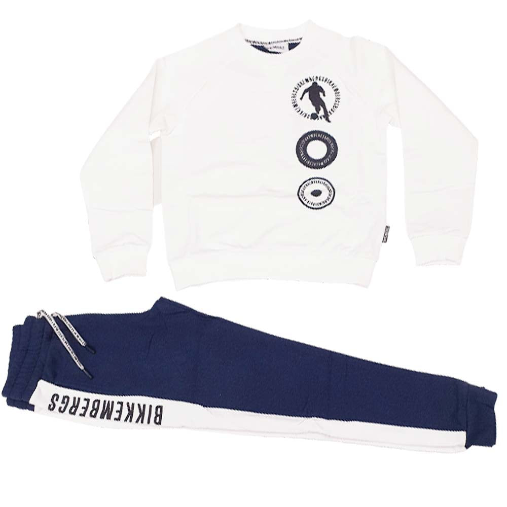 TUTA RAGAZZO BIKKEMBERGS BK1373 COTONE FELATO