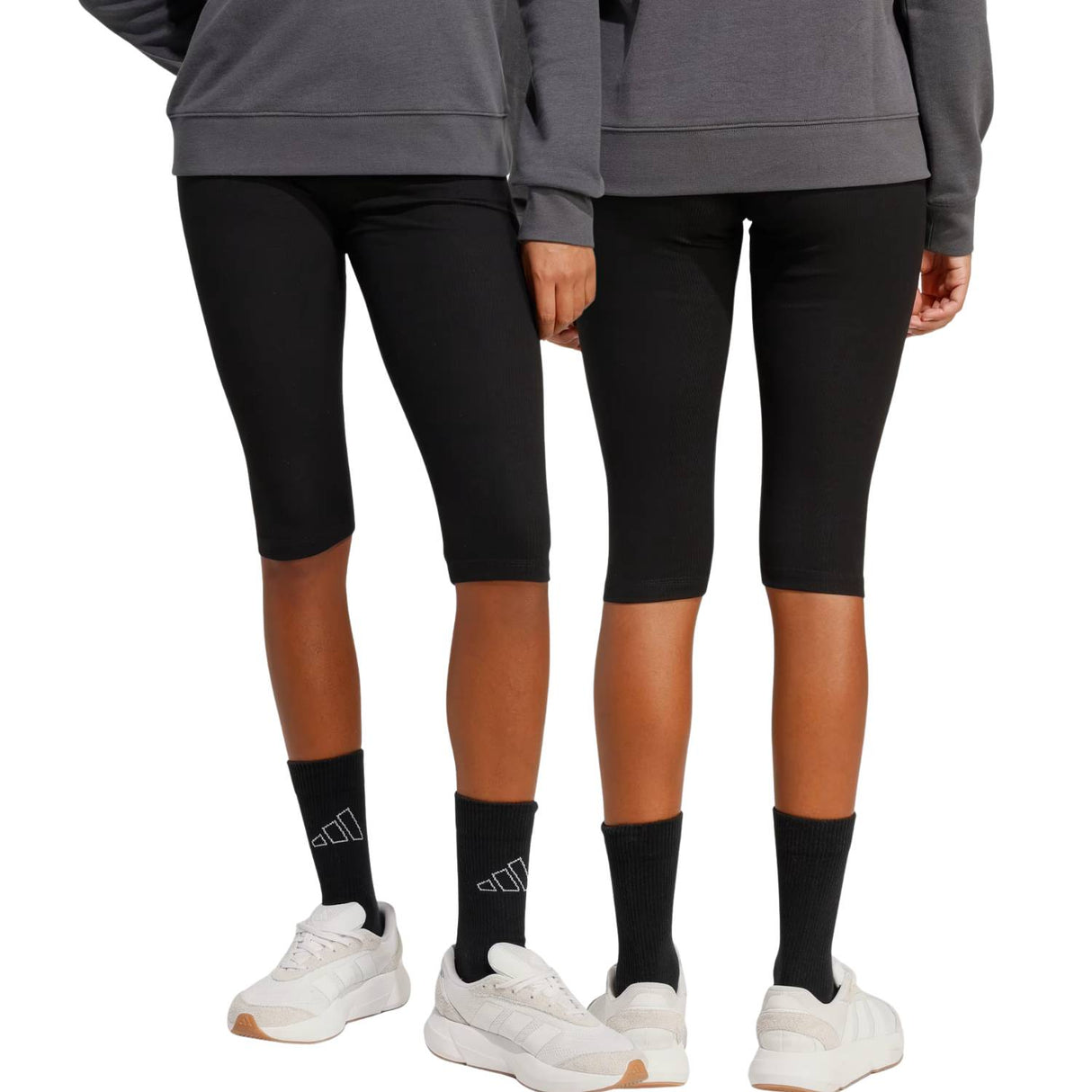 LEGGINGS DONNA ADIDAS CAPRI JZ0295 ESSENTIALS NERO