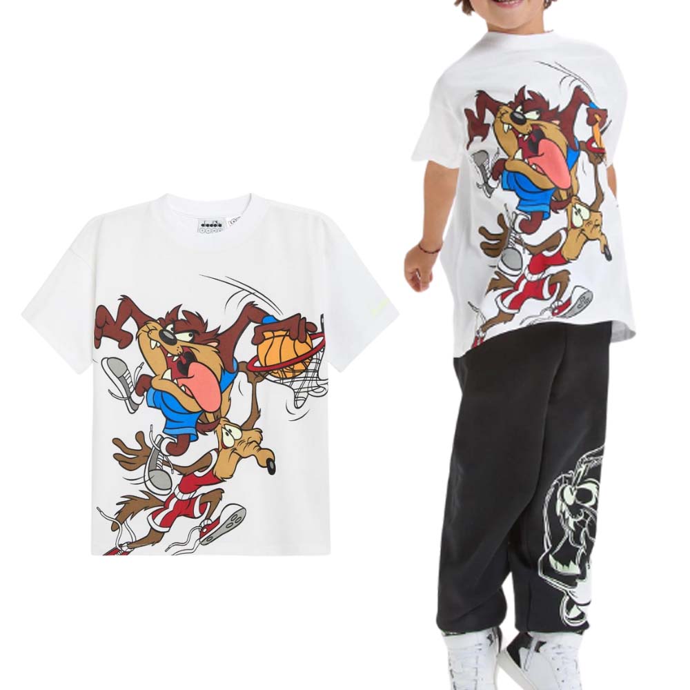 T-SHIRT BAMBINI DIADORA 179017 D0225 LOONEY TUNES