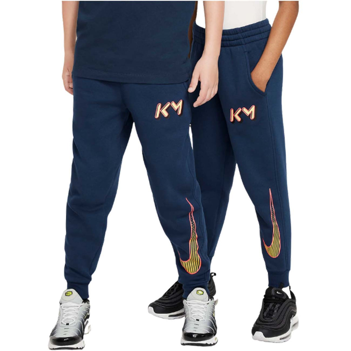PANTALONE RAGAZZI NIKE FZ5322 478 KYLIAN COTONE FELPATO